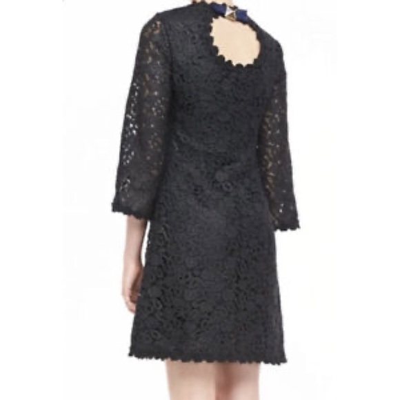 kate spade Dresses & Skirts - Kate Spade Waxed Lace Mini Dress 00 Black